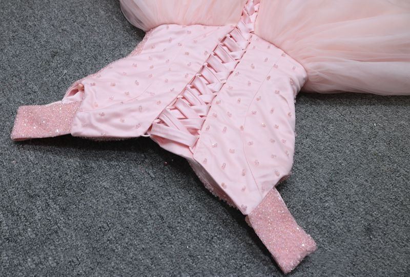 Cute Off the Shoulder Short Pink Party Dress