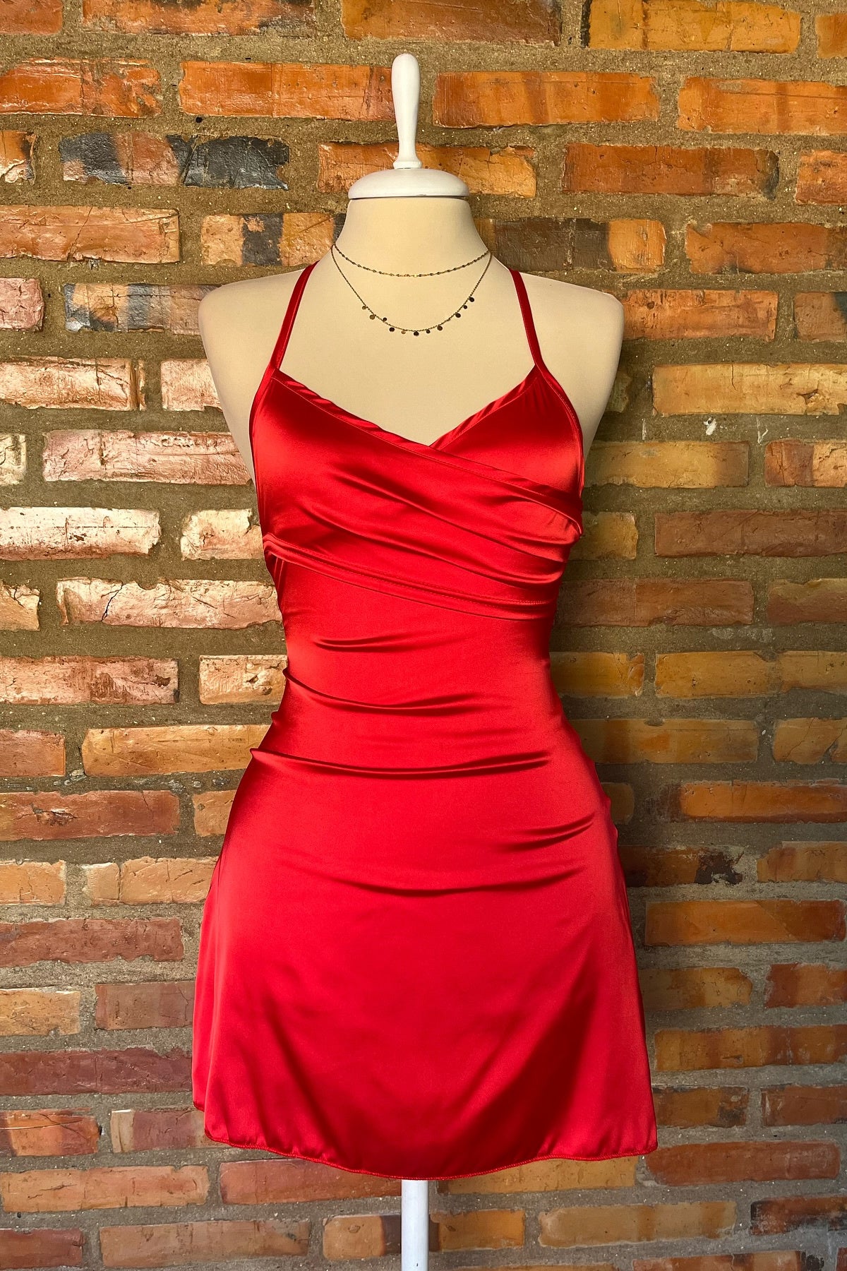 Red Spaghetti Straps Homecoming Dress Dressesforparty Red Spaghetti Straps Homecoming Dress Dressesforparty