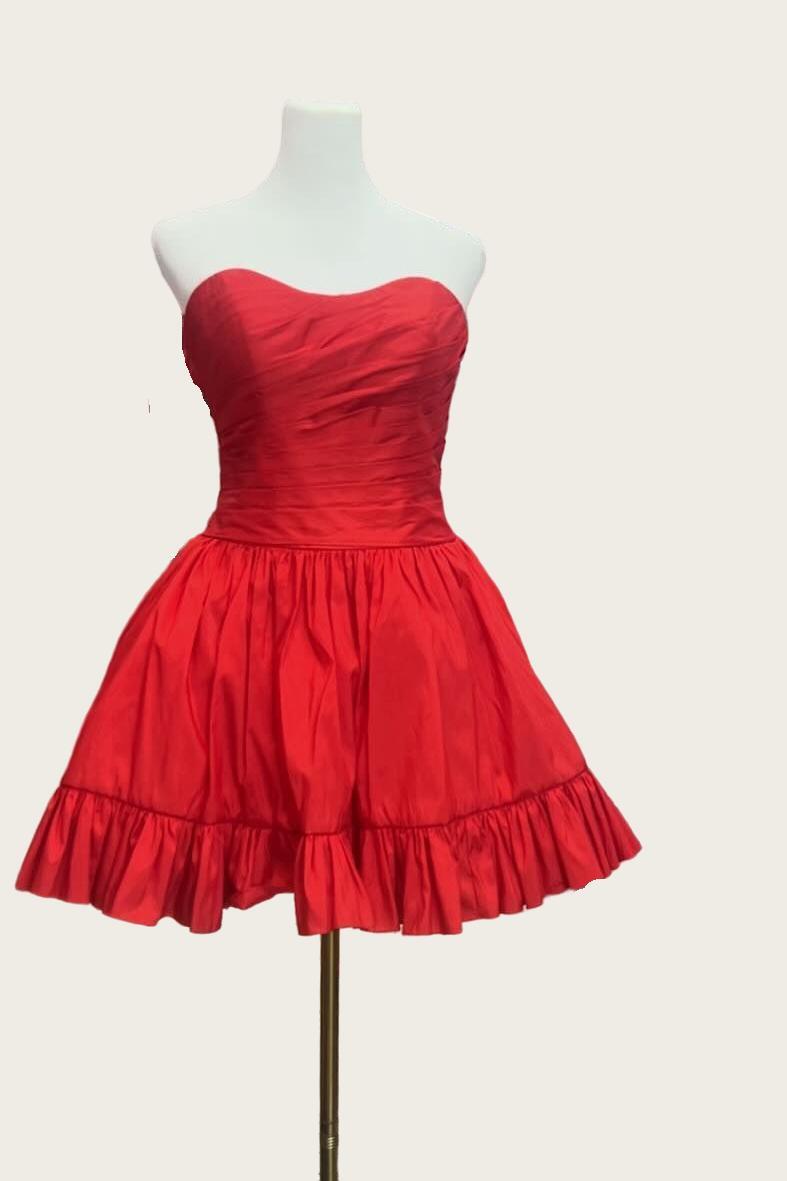 Sweetheart Black A-line Short Princess Dress  Dressesforparty