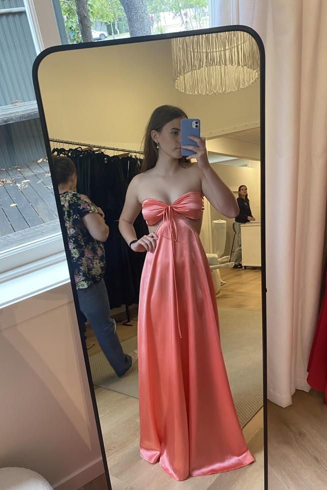 Sexy Sweetheart Cut Out Ruched Sheath Mini Dress Marigold