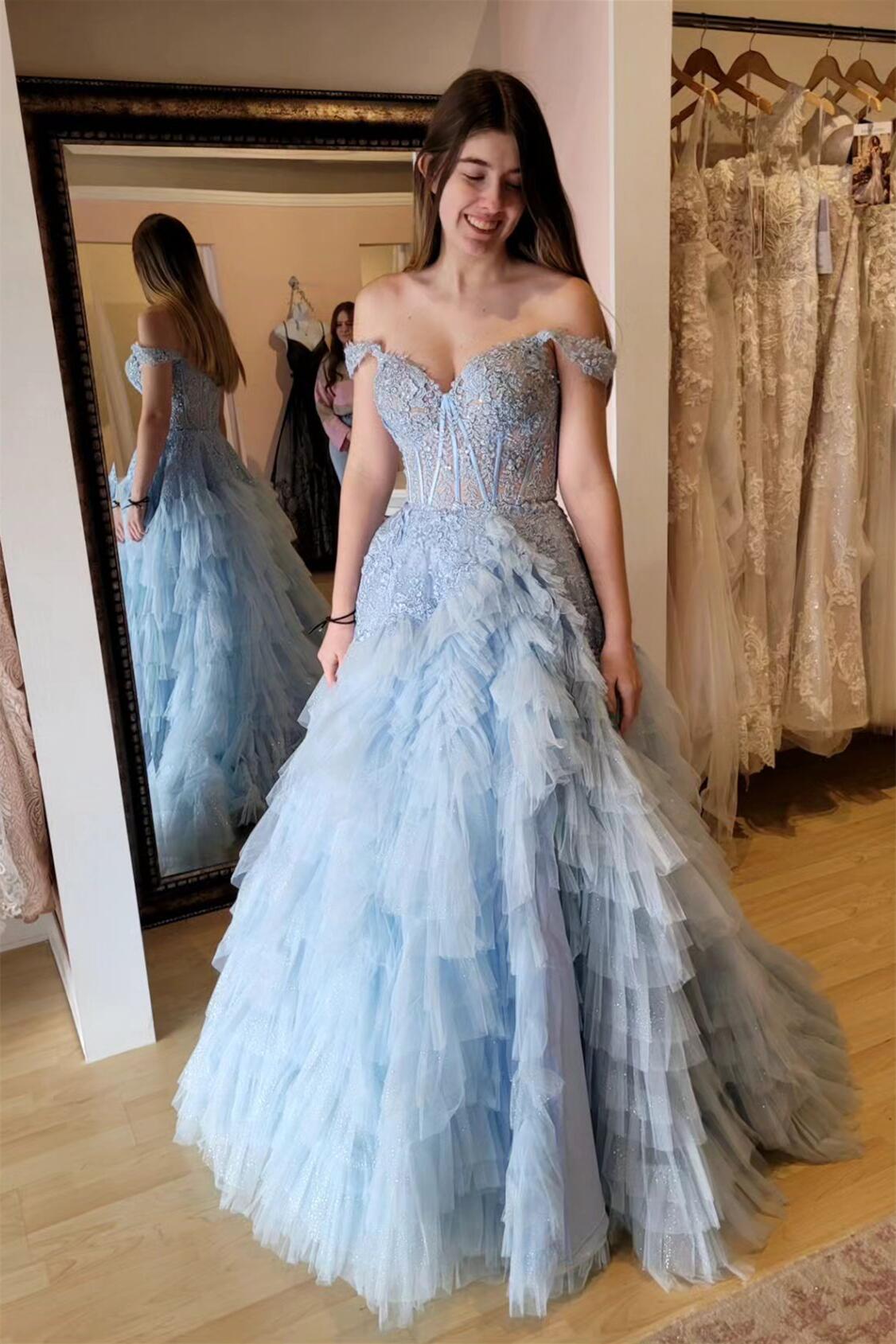 blue prom dress tight Mermaid Elastic Satin Spaghetti Straps Prom Dress Tight Formal Dress US10 / Royal Blue main image 0
