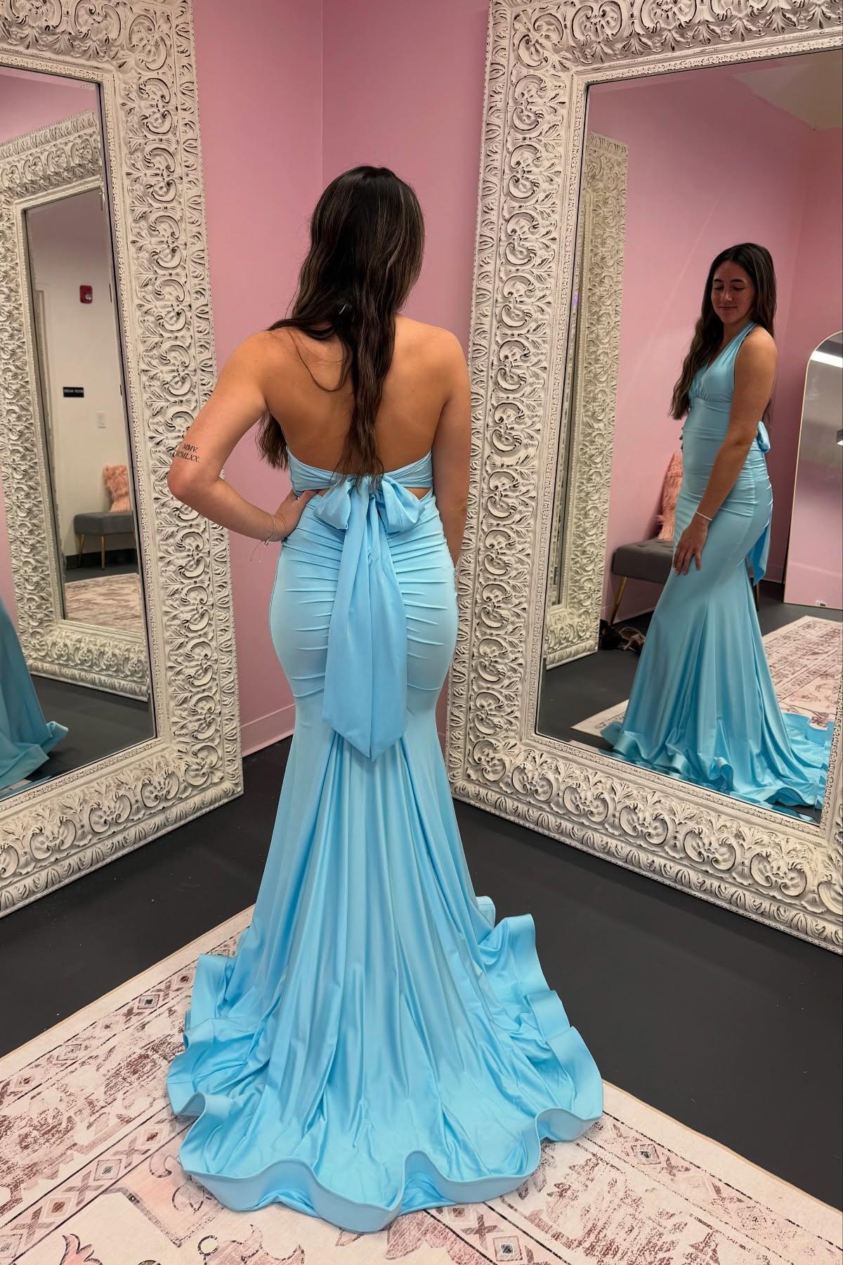 Halter Pink Fitted Long Formal Dress Dressesforparty Halter Pink Fitted Long Formal Dress Dressesforparty