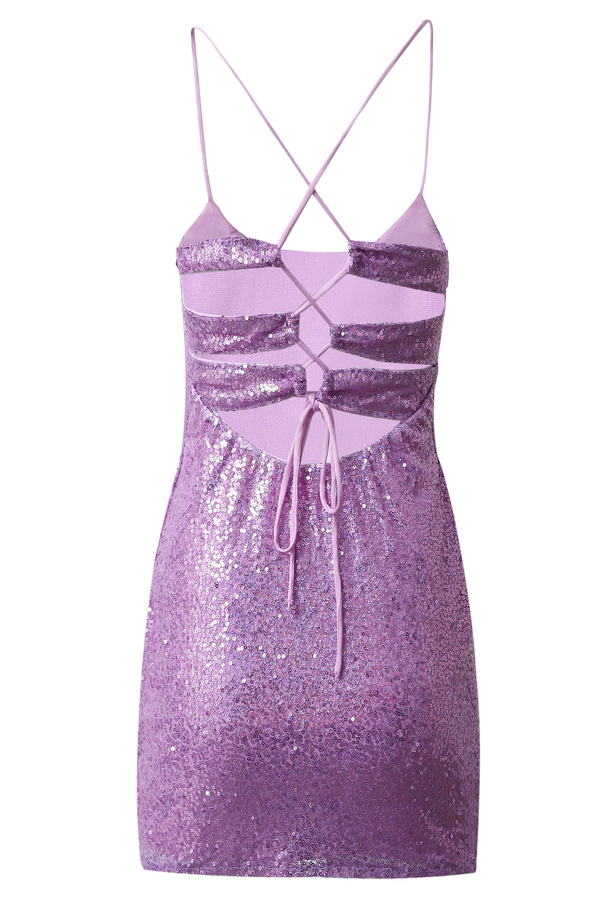 orange and purple mini dress Leaf Print Women's Smock Dress