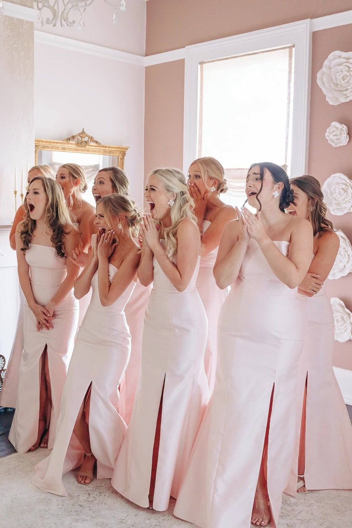 Light Blue Strapless Straight Bridesmaid Dress Dressesforparty Light Blue Strapless Straight Bridesmaid Dress Dressesforparty