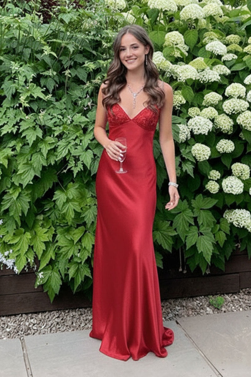 Beaded Blue Soft Satin Sheath Long Dress Dressesforparty Beaded Blue Soft Satin Sheath Long Dress Dressesforparty