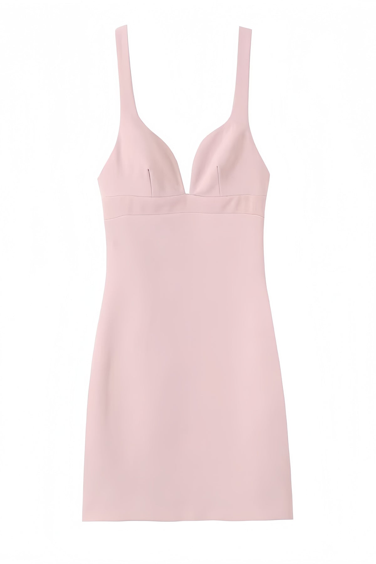 Pink Bodycon Back Bow Mini Dress