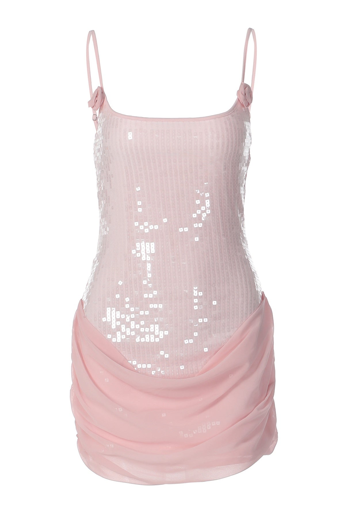 Sequin 3D Floral Bodycon Mini Dress