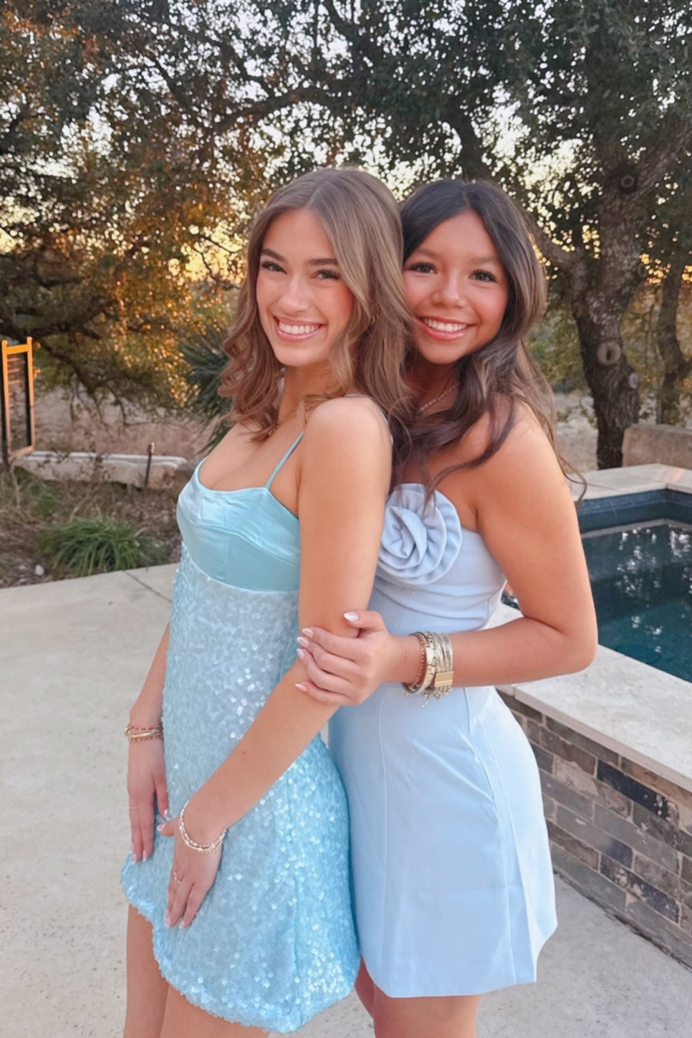 Spaghetti Straps Blue Sequin Mini Dress Dressesforparty Spaghetti Straps Blue Sequin Mini Dress Dressesforparty
