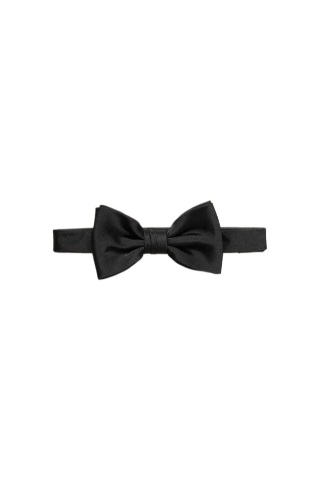 Classic Men's Silk Bow Tie – Business Formal Necktie for Wedding & Office