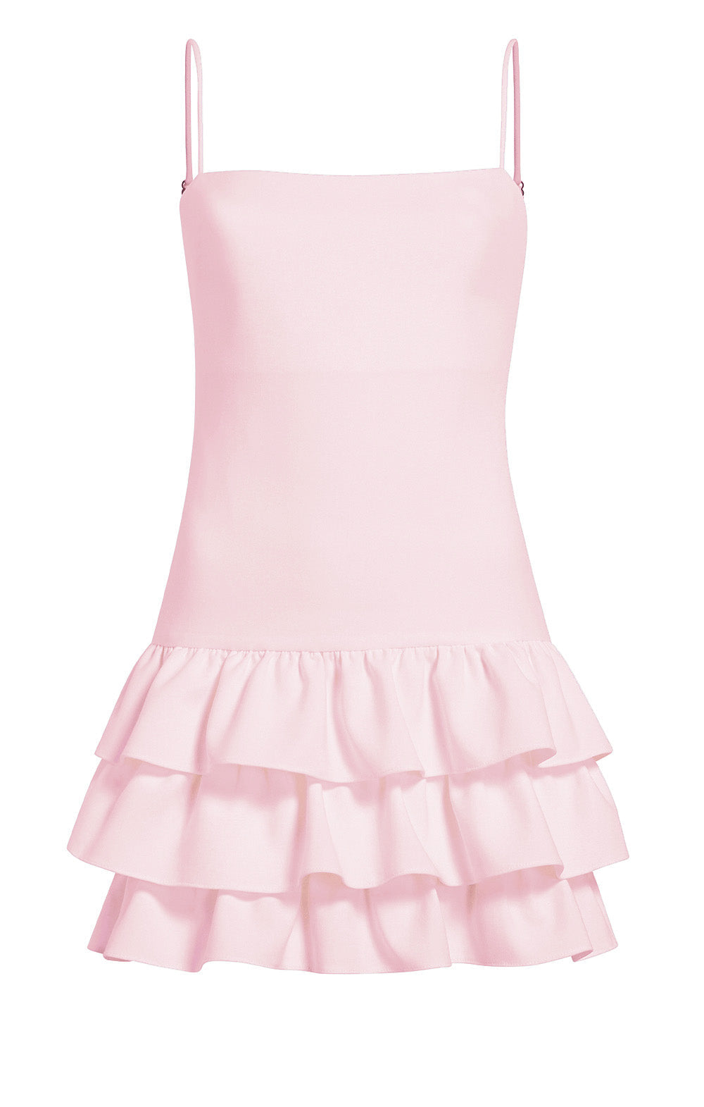 Light Pink A-Line Mini Dress