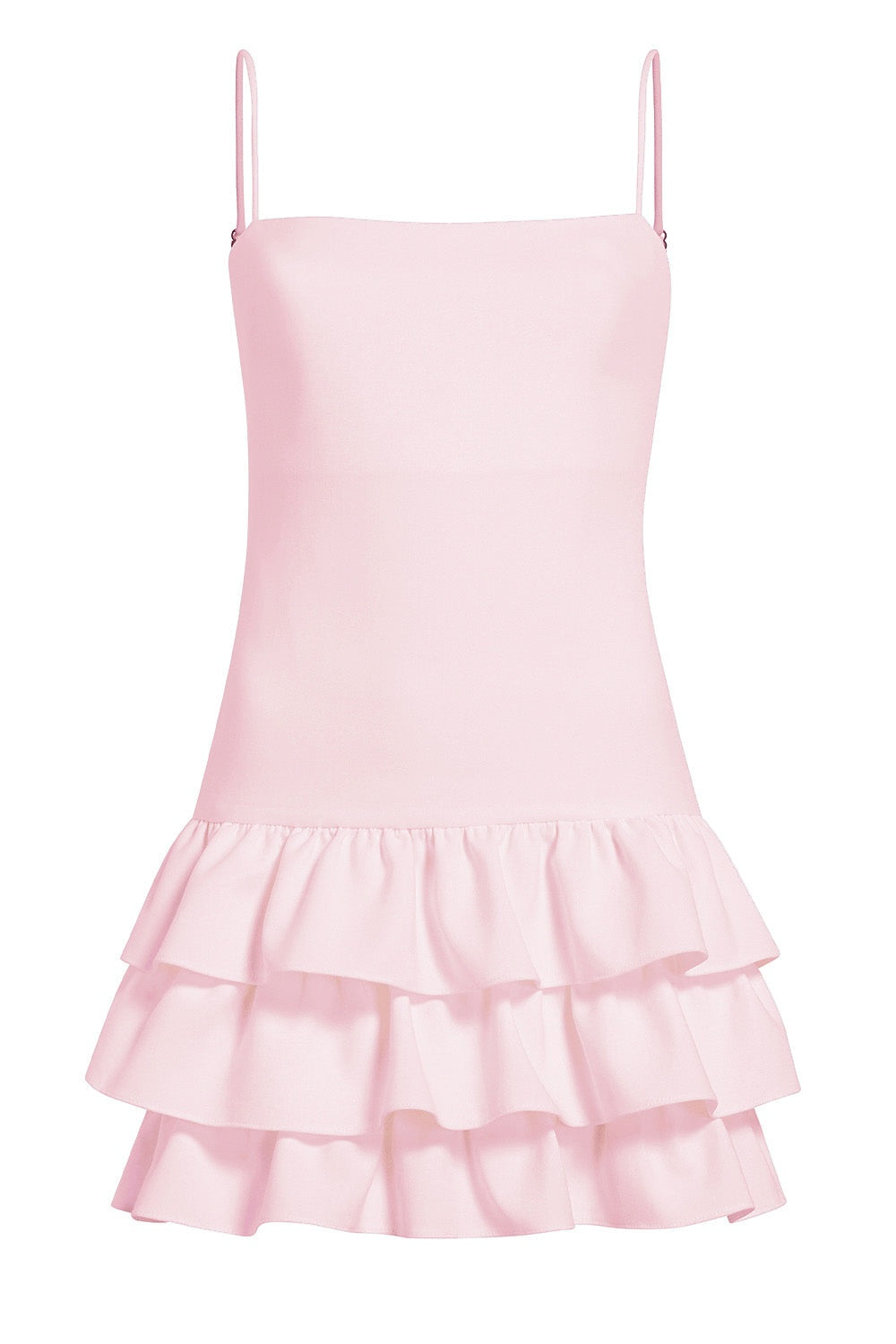 Light Pink A-Line Mini Dress