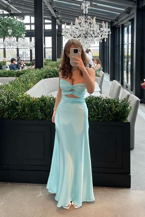 chinese dress ladies Aqua Maxi Dress With Multi Color Printed Bottom – Saved by the Dress