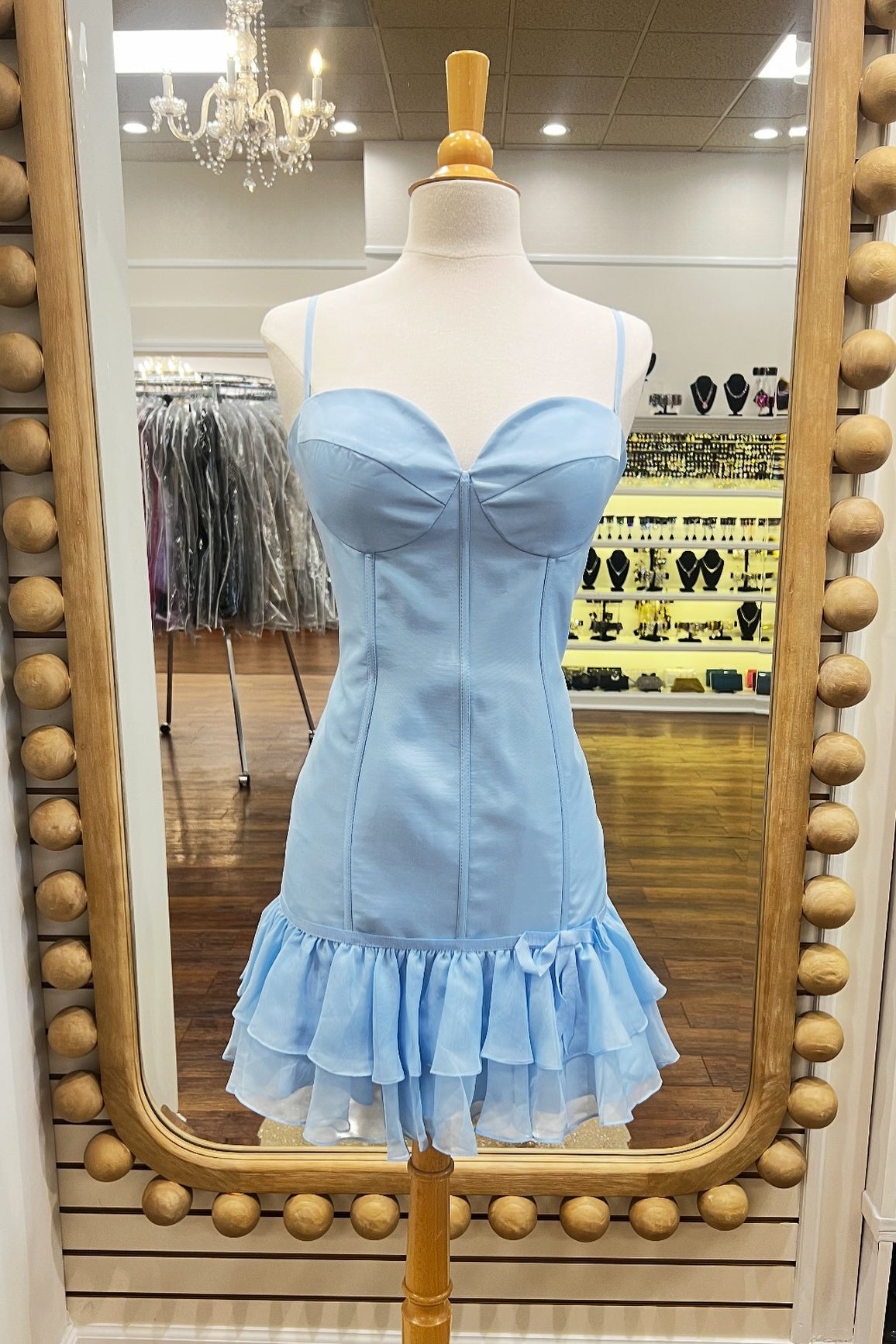 Light Blue Fitted Sweetheart Mini Dress Dressesforparty Light Blue Fitted Sweetheart Mini Dress Dressesforparty