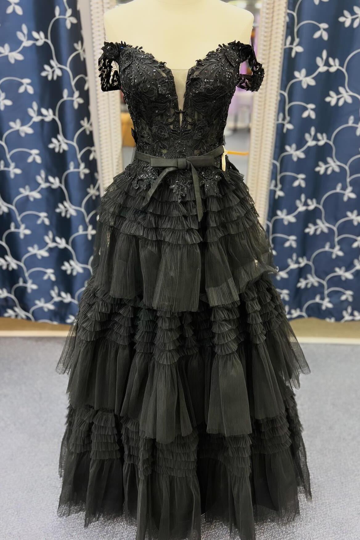 black sequin dresses for women Cascade Black Sequin Dress main image 1