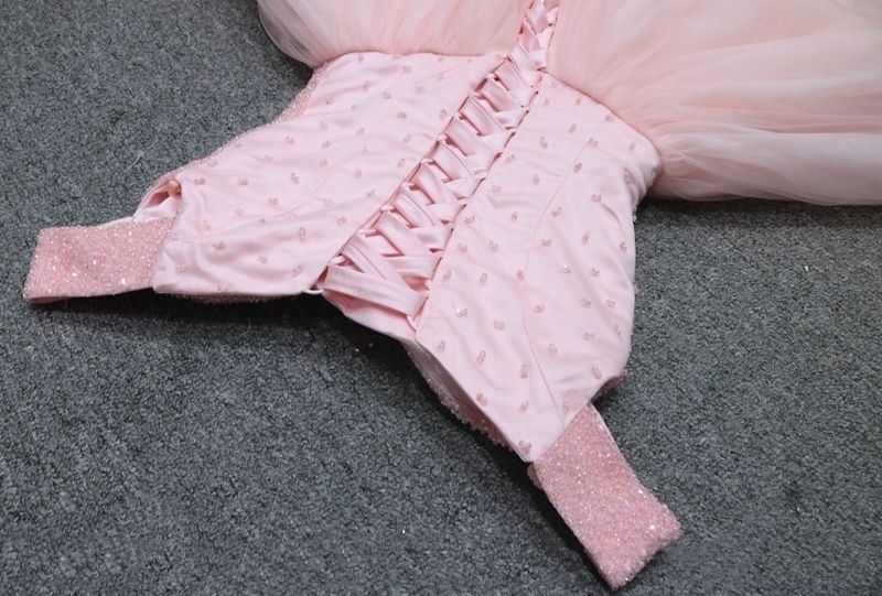 Cute Off the Shoulder Short Pink Party Dress