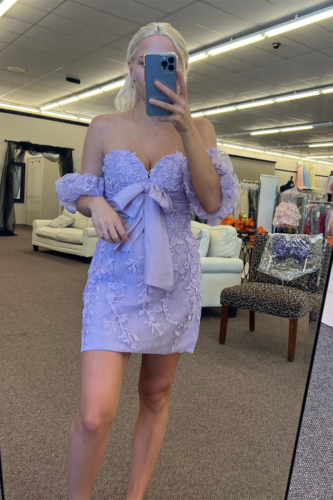 Sweetheart Ivory Lace Tight Mini Dress