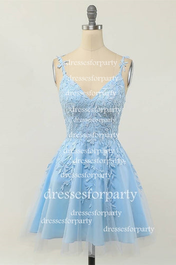 Simple Pure Color Homecoming Dress,Cocktail Dress Y5606 main image 1
